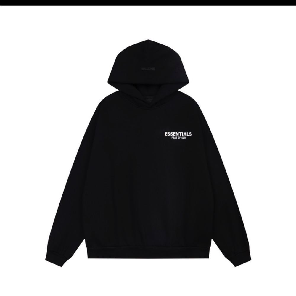 Essentials Men's Charcoal Hoodie